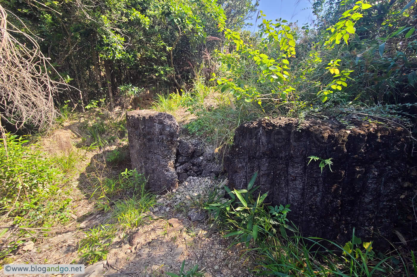 Shing Mun Redoubt - Ruins of PB 401a